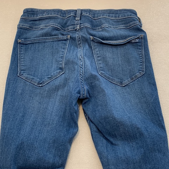 Hollister High-Rise Jean Legging Skinny Blue Jeans Size 7 - Picture 4 of 10